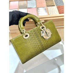 디올 Dior Medium Lady D-Joy Bag green 26cm