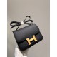 에르메스 Hermes Constance 19cm Epsom 89 Noir/gold