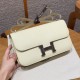 에르메스 Hermes Constance Elan 24cm Epsom i8 Jaune Milton/silver
