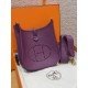 에르메스 Hermes Evelyne 23cm Clemence P9 Anemone/gold