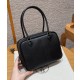 에르메스 Hermes Mini Plume 21cm Chevre 89 Noir/silver