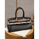 에르메스 Hermes Shoulder Birkin 42cm Clemence 46 Ebene/silver