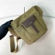 프라다 Prada 1BE106 Prada Route mini canvas and leather bucket bag 23cm