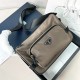 프라다 Prada 2VH192 Medium Re-Nylon and Saffiano leather shoulder bag Forest Green 28cm