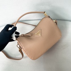 프라다 Prada 1BC277 Small leather bag Cameo Beige 25cm