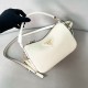 프라다 Prada 1BC277 Small leather bag White 25cm