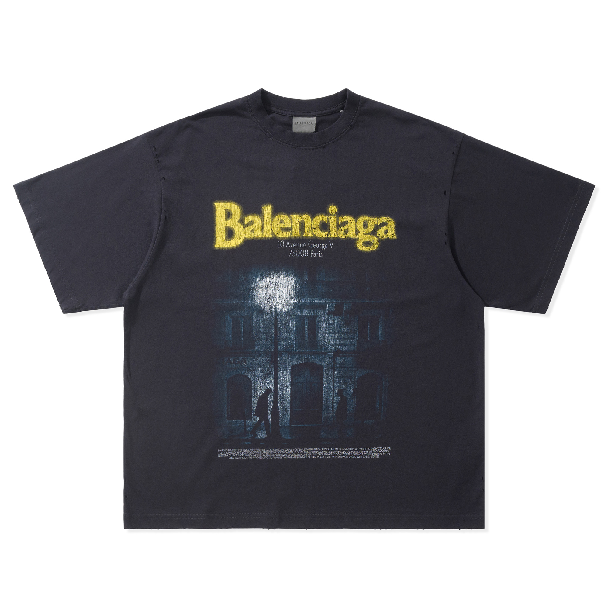 발렌시아가 Balenciaga The Address 반팔 티셔츠 764235TUVO61041