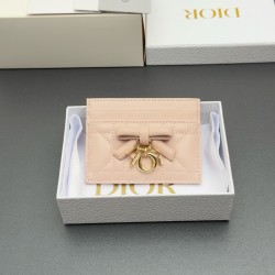 디올 Dior S2604 Lady Freesia 카드 케이스 10.5cm
