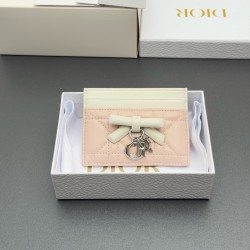 디올 Dior S2604 Lady Freesia 카드 케이스 10.5cm