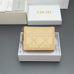디올 Dior S0178 Lady Gardenia 지갑 11cm