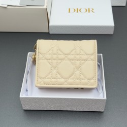 디올 Dior S0178 Lady Gardenia 지갑 11cm