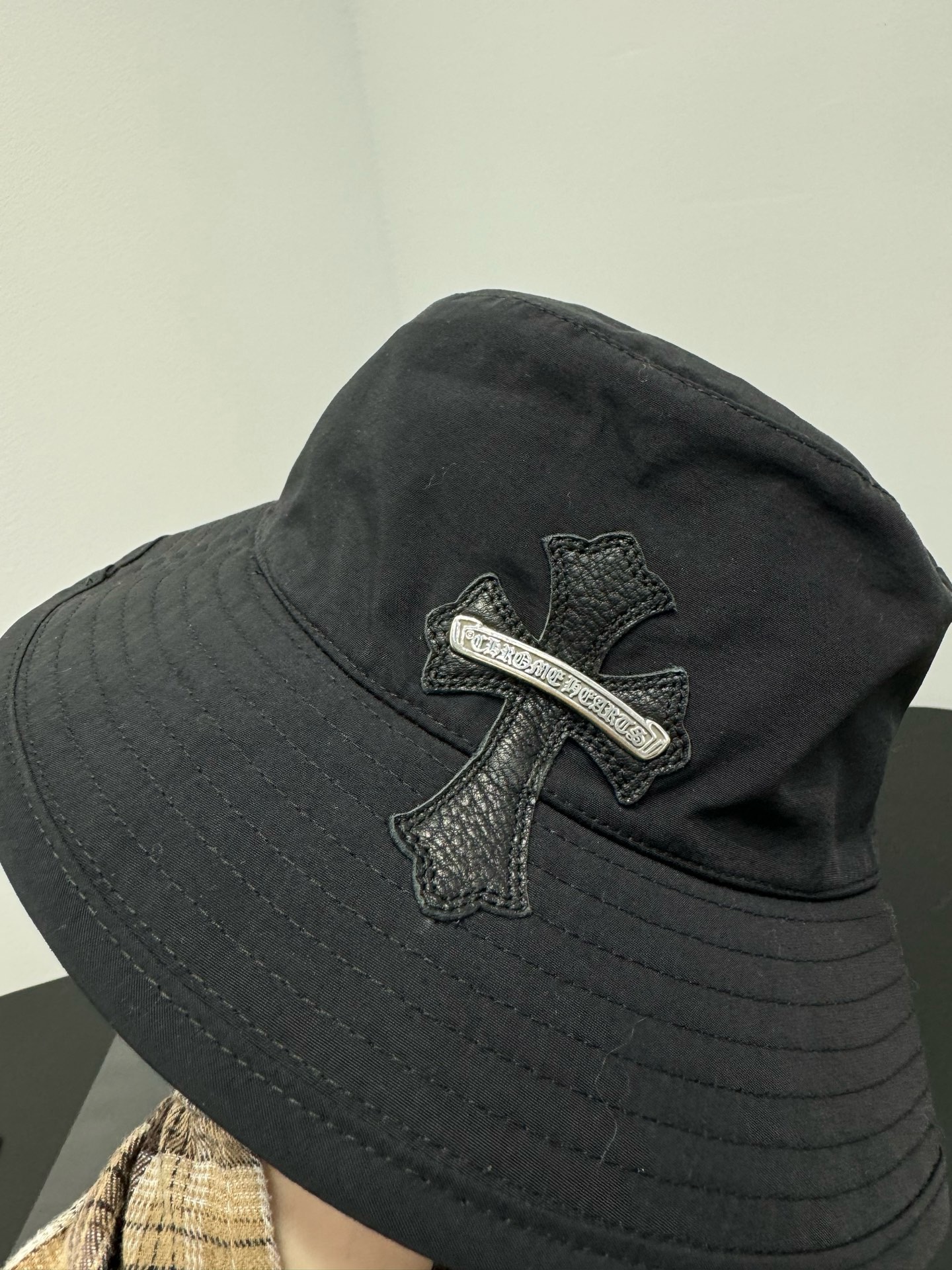 크롬하츠 Chrome Hearts Chum Bucket Hat Black
