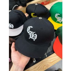 크롬하츠 Chrome Hearts CH Baseball Cap Black&White