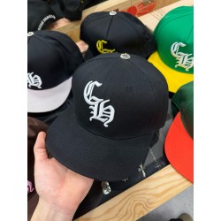 크롬하츠 Chrome Hearts CH Baseball Cap Black&White