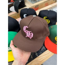 크롬하츠 Chrome Hearts Baseball Cap Brown&Pink