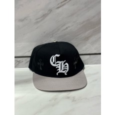 크롬하츠 Chrome Hearts CH Snapback Black&Grey