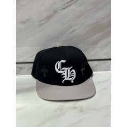 크롬하츠 Chrome Hearts CH Snapback Black&Grey
