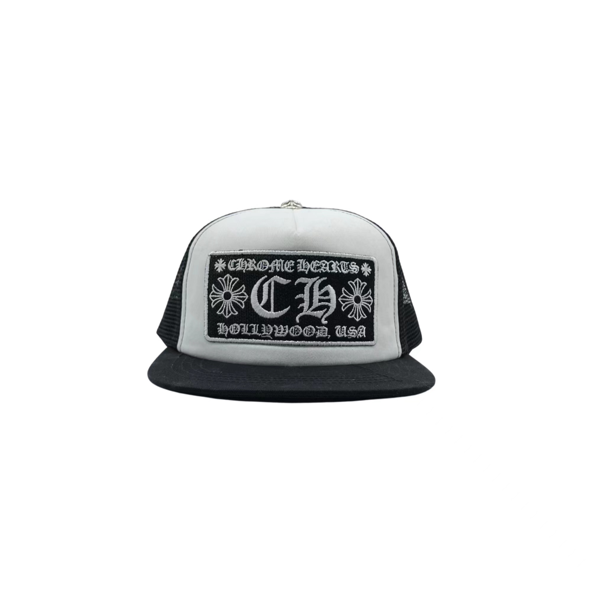 크롬하츠 Chrome Hearts CH Trucker Hat White