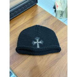 크롬하츠 Chrome Hearts Cashmere Beanie Black