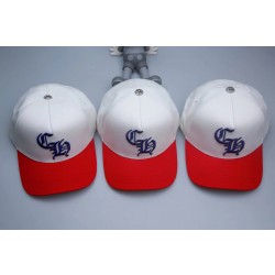 크롬하츠 Chrome Hearts 베이스볼캡 White&Red