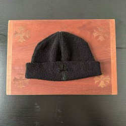 크롬하츠 Chrome Hearts Cashmere Beanie Black