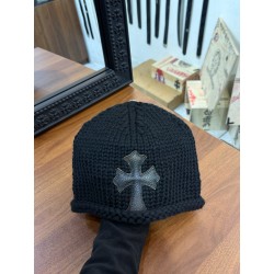 크롬하츠 Chrome Hearts Cashmere Beanie Black