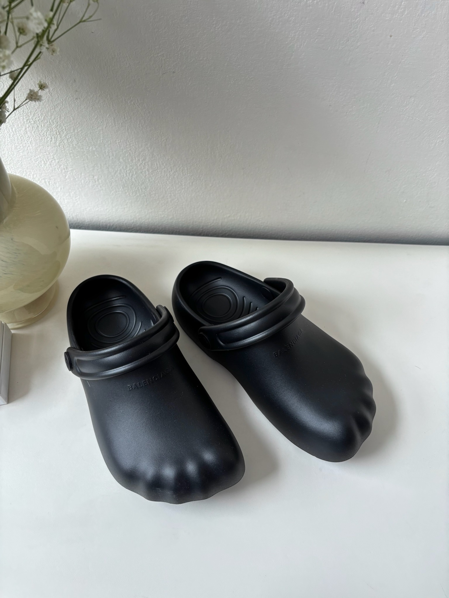 발렌시아가 Balenciaga Mules Black