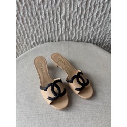 샤넬 CHANEL G47252 뮬 Apricot