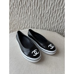 샤넬 CHANEL 플랫 Black