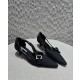 프라다 Prada Canvas pumps Black