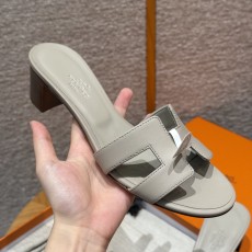 에르메스 Hermes 185 Oasis sandal Swift&Pebble Beige