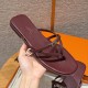 에르메스 Hermes 627 Miss sandal Cowhide&Hermes red