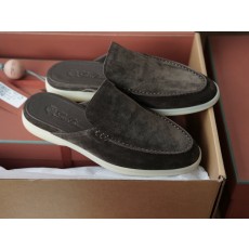 로로피아나 Loro Piana Babouche Walk Loafers Suede
