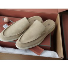 로로피아나 Loro Piana Babouche Walk Loafers Suede