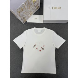 디올 Dioramour  반팔 티셔츠  623T13A4280_X0150