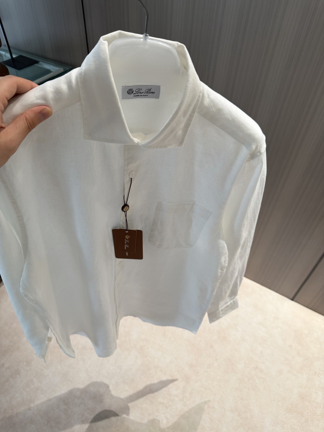 로로피아나 Loro Piana 긴팔 셔츠