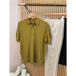 제냐 Zegna 반팔 티셔츠 UH15M9A3-POL-V04