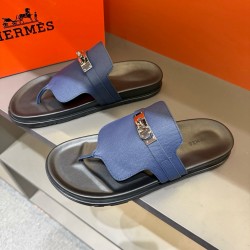 에르메스 Hermes 슬리퍼 Blue