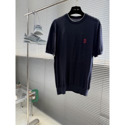 브루넬로 쿠치넬리 Brunello Cucineli 반팔 티셔츠