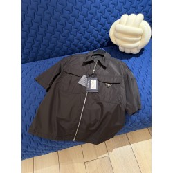 프라다 Prada 반팔 셔츠 SC758_1WQ9_F0002_S_OOO
