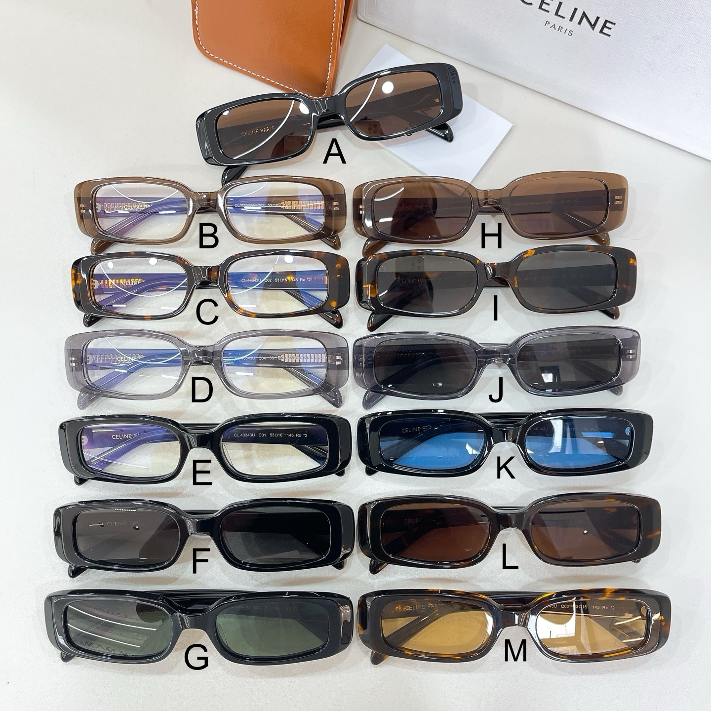 셀린느 Celine CL40343U 53口16-145