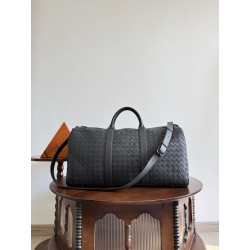 보테가베네타 Bottega Veneta 795287/650061 Intrecciato Cabin Duffle Fondant 50cm