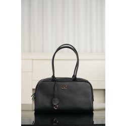 샤넬 CHANEL 26ss AS6211 Large Bowling Bag Black 35.5cm
