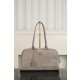 샤넬 CHANEL 26ss AS6211 Large Bowling Bag grey 35.5cm