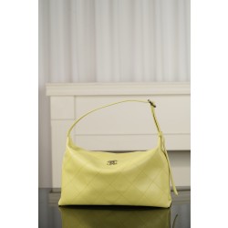 샤넬 CHANEL 26P AS6140 Hobo bag yellow 35.5cm