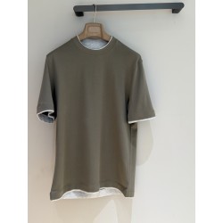 브루넬로 쿠치넬리 Brunello Cucineli 반팔 티셔츠 261M0B137427
