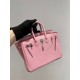 에르메스 Hermes Birkin 25cm Clemence 3Q Rose Sakura/silver