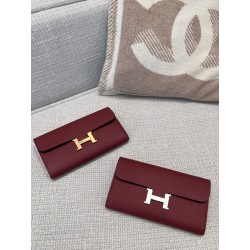 에르메스 Hermes Constance Togo Epsom 55 Rouge H