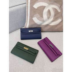 에르메스 Hermes Kelly to go Epsom 2Q Vert Anglais P9 Anemone 2Z Blue Nuit