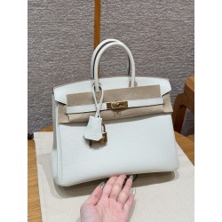 에르메스 Hermes Birkin 25cm Togo 0T Mushroom/gold